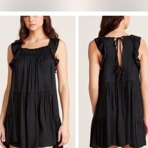 Free People Black Sleeveless Dress